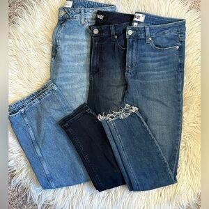 Paige/Primark Jeans Bundle 3 pairs Size 29 and 10